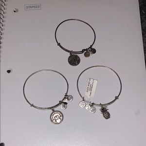 All 3 Alex and Ani bracelets!!